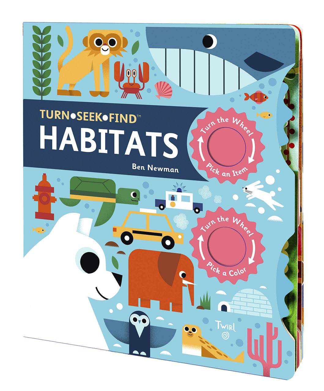 Habitats Turn Seek Find Board Book