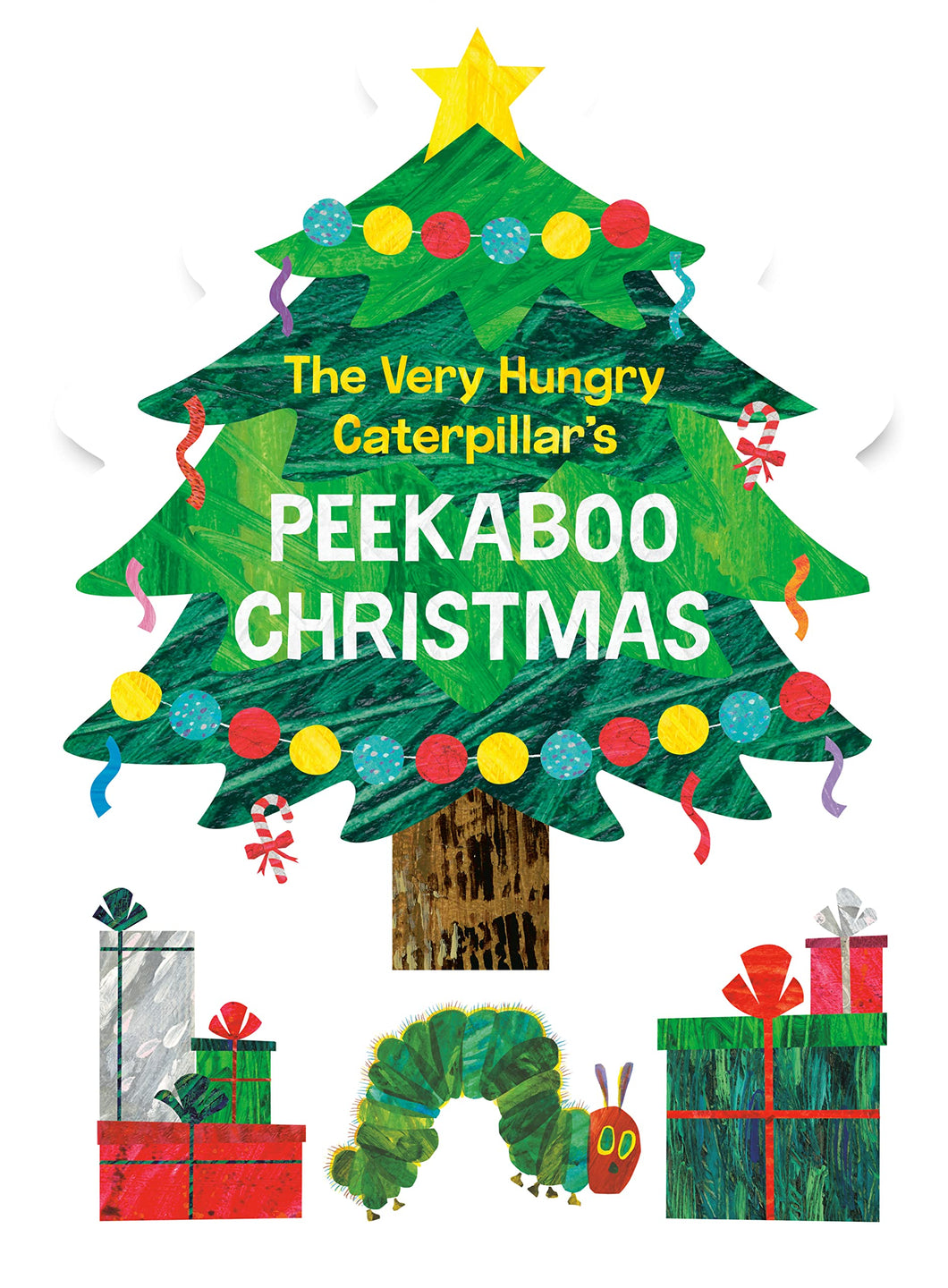 The Very Hungry Caterpillar's Peekaboo Christmas Board Book