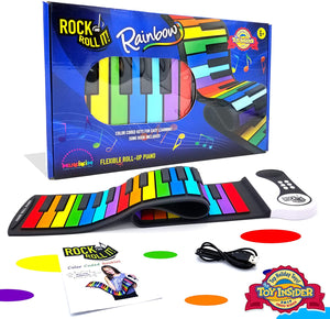 Piano Rainbow Rock And Roll It