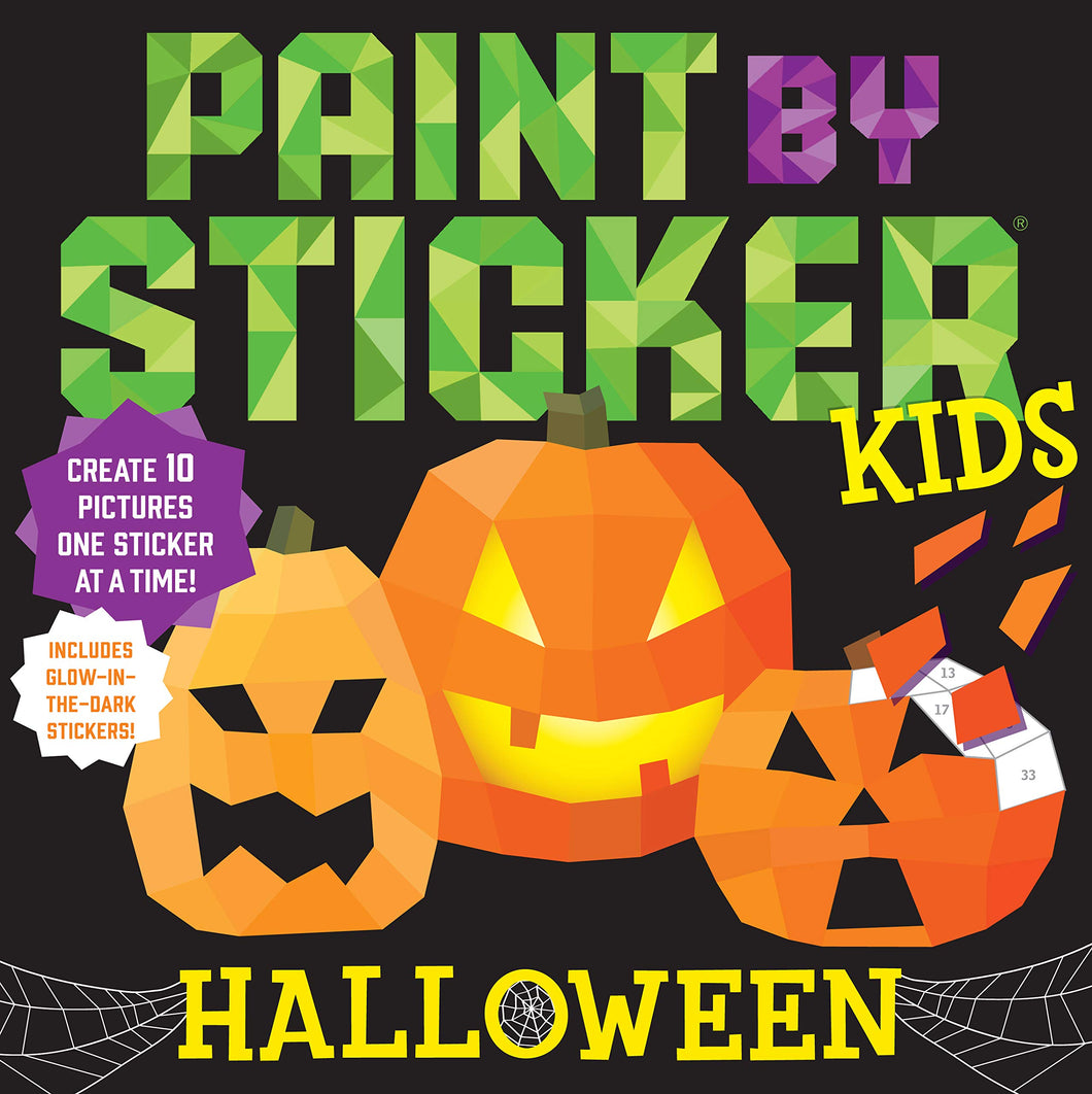 Halloween Paint By Sticker Kids