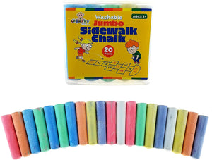 Washable Jumbo Sidewalk Chalk