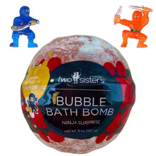 Load image into Gallery viewer, Ninja Surprise Bubble Bath Bomb