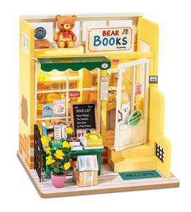DIY Book Store Miniature House Kit