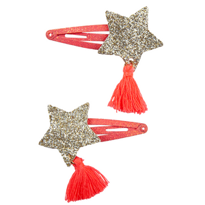 Boutique Sassy Tassy Star Hairclips 2 Pieces