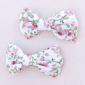 Boutique Liberty Mini Bow Hairclips 2 Pieces