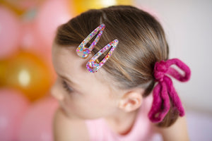 Boutique Gel Sparkle Hairclips