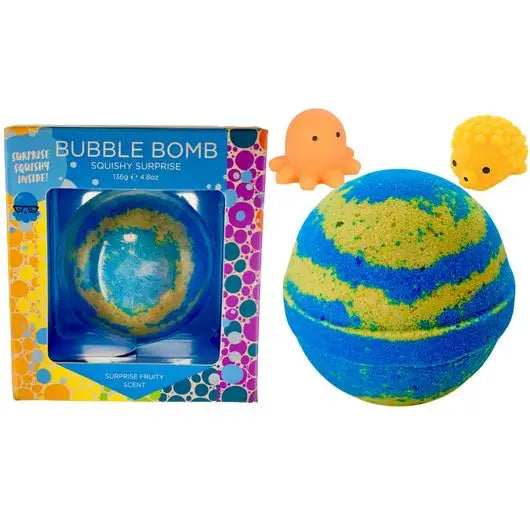 Squishy Toy Surprise Bubble Bath Bomb Boxed