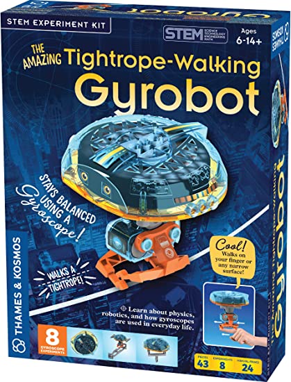 Amazing Tightrope Walking Gyrobot