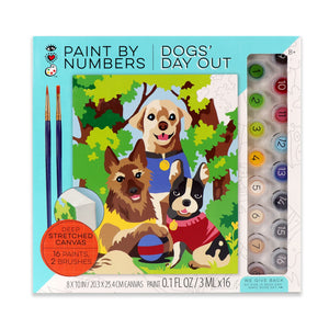 Paint By Numbers Dogs' Day Out