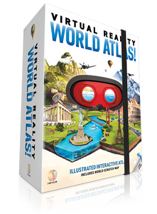 Vitual Reality World Atlas Gift Set