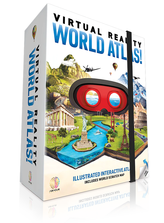 Vitual Reality World Atlas Gift Set