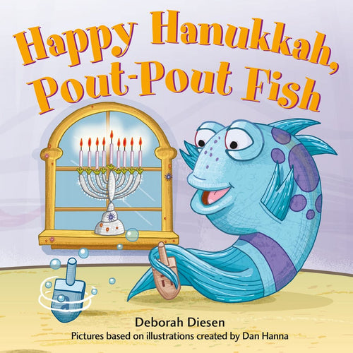 Happy Hanukkah, Pout-Pout Fish Board Book
