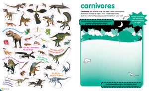 Peel + Discover:  Dinosaurs Stickers