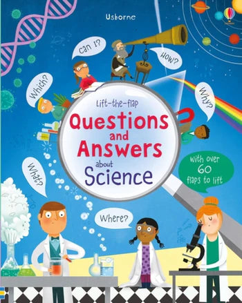 Lift-the-Flap Questions And Answers About Science Book
