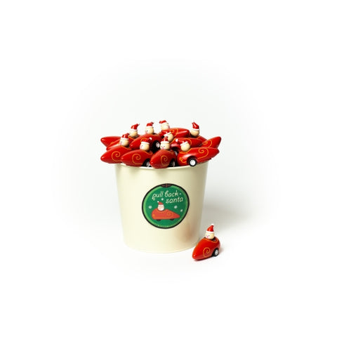 Pull Back Santa Sleigh