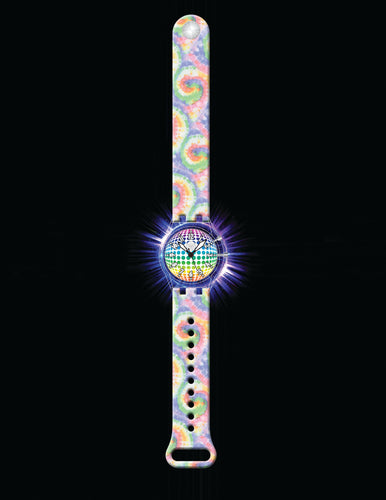 Tropical Tie Dye Glow Watch