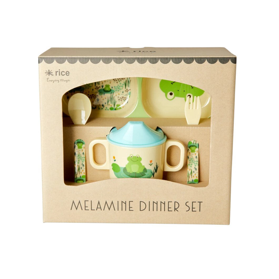 Frog Melamine Dinner Set