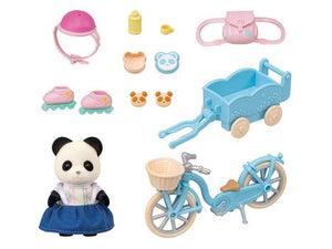 Cycle & Skate Set With Panda Girl