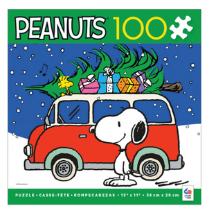 100 PC Peanuts Holiday Puzzles