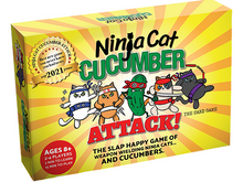 Load image into Gallery viewer, Ninja Cat Cucumber Attack!