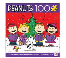 Load image into Gallery viewer, 100 PC Peanuts Holiday Puzzles