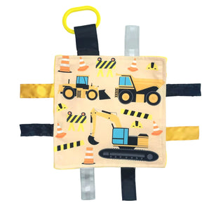Construction Crinkle Sensory Square