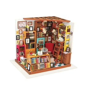 DIY Sam's Study Miniature House Kit