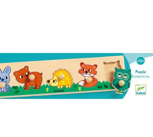 Forest'n'co Forest 5 Peg Puzzle