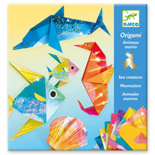 Load image into Gallery viewer, Sea Creatures Origami Paper