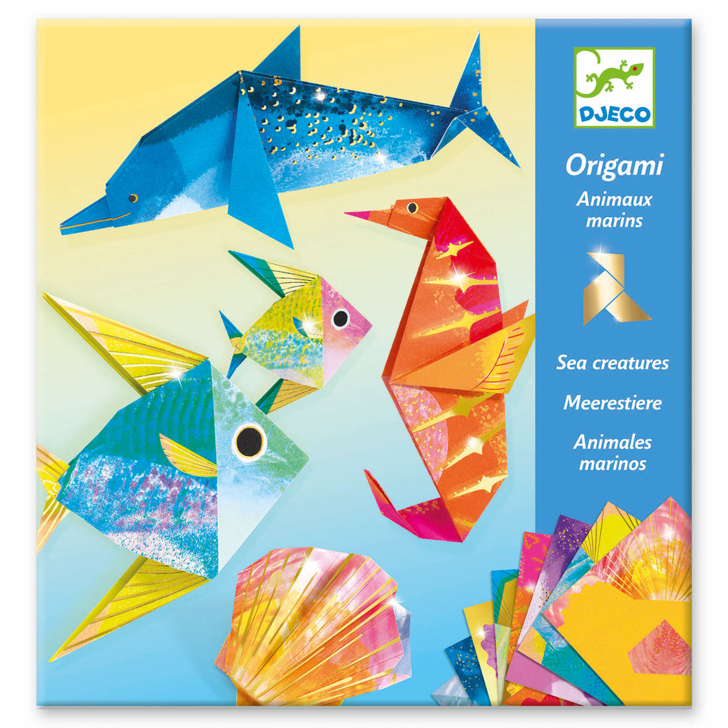 Sea Creatures Origami Paper