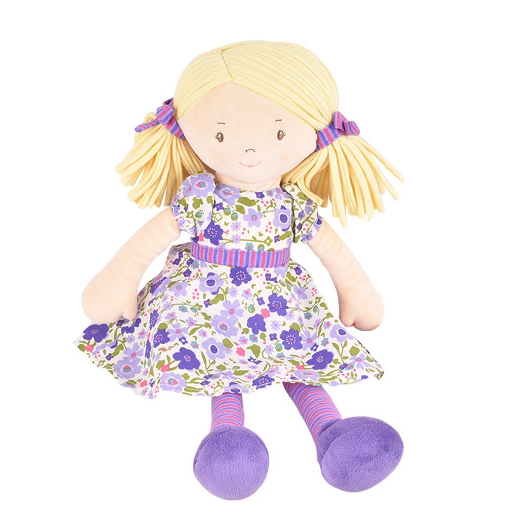 Peggy Doll Blonde Hair With Lilac & Pink Dress