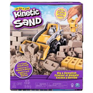 Kinetic Sand Dig & Demolish Truck Set