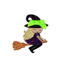 Load image into Gallery viewer, Halloween Spooky Sparkle Hairclip