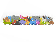 Load image into Gallery viewer, Animal Parade A to Z Puzzle