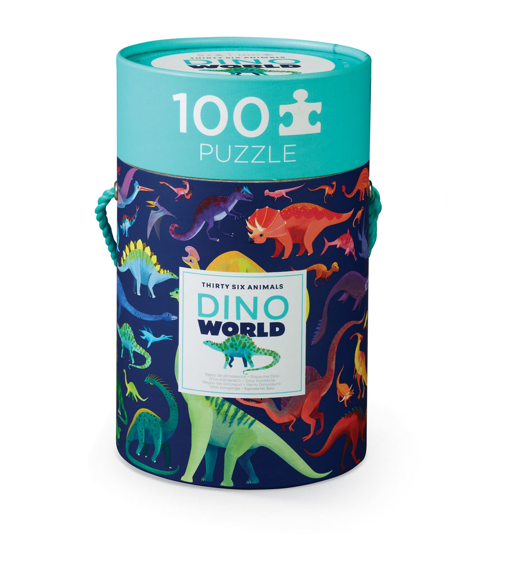 100 PC Dinosaurs Puzzle In A Can