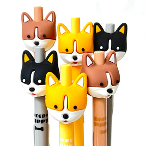 Corgi Retractable Gel Pen