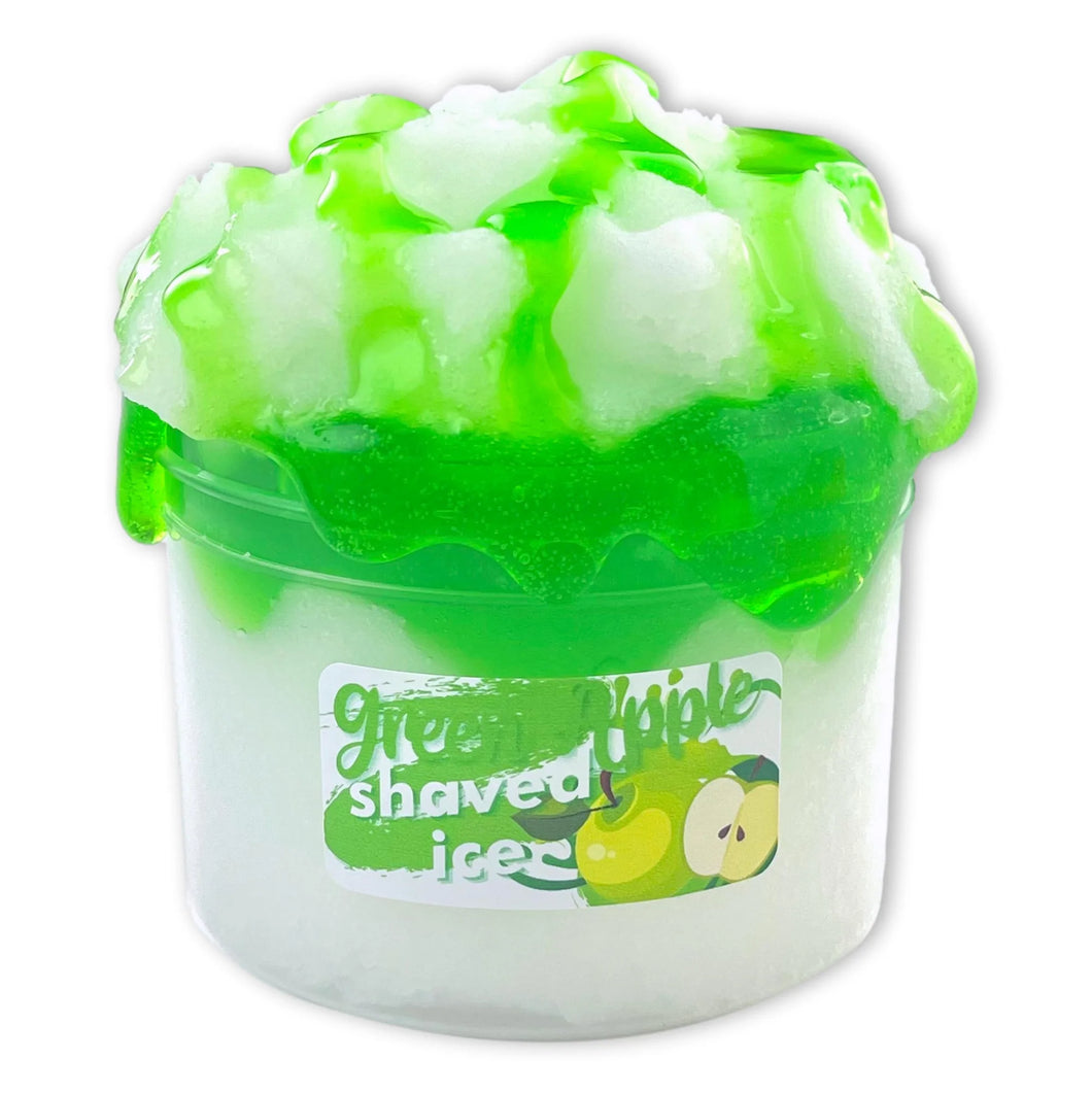Green Apple Shaved Ice Slime