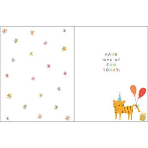 Happy Birthday Animals Card
