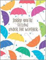Get Well Under The Weather Card