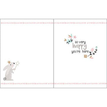 Load image into Gallery viewer, Hello Tiny Toes Baby Card