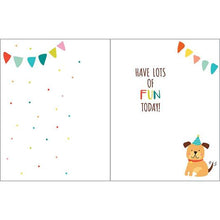 Load image into Gallery viewer, Happy Happy Birthday Dog Card