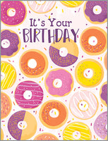 Load image into Gallery viewer, Donuts Birthday Card