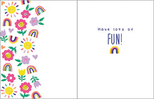 Load image into Gallery viewer, Rainbow Wishes Birthday Card