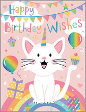 Load image into Gallery viewer, Birthday Kitty Card