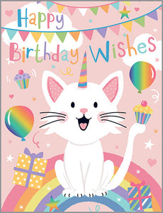 Birthday Kitty Card