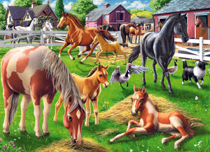 60 PC Happy Horses Puzzle
