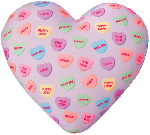 Sweet Talk Microbead Hearts Pillow