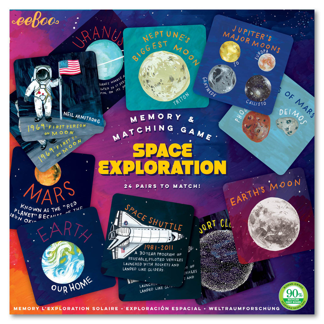 Space Exploration Memory & Matching