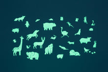 Load image into Gallery viewer, Animal Glow In The Dark Wall Stickers