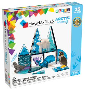 25 PC Magnatiles Arctic Animals